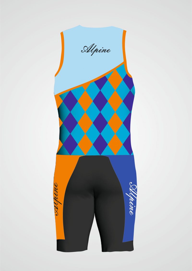 Alpine Triathlon -Blue And Orange - Image 2