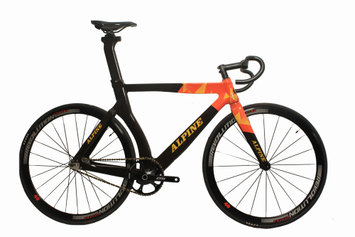 Alpine Aria Track Carbon Bike Alpina Group Set