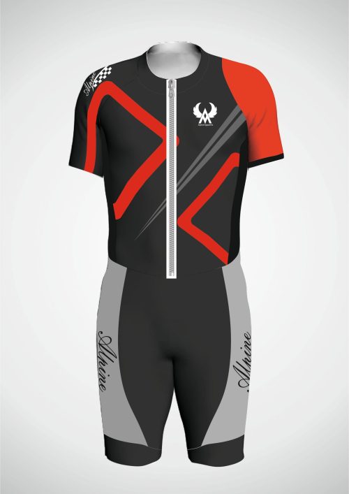 Alpine Triathlon - Black And Red