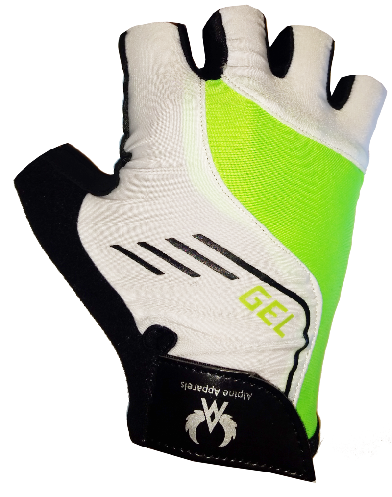 Alpine Gloves Green And White - Image 2